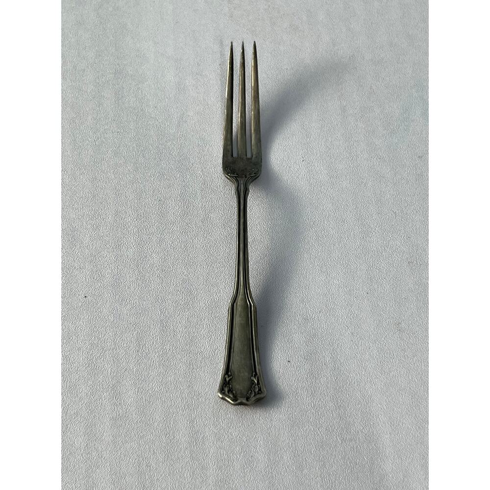 Antique 1881 Rogers Silverplate Cocktail Pickle Olive Fork